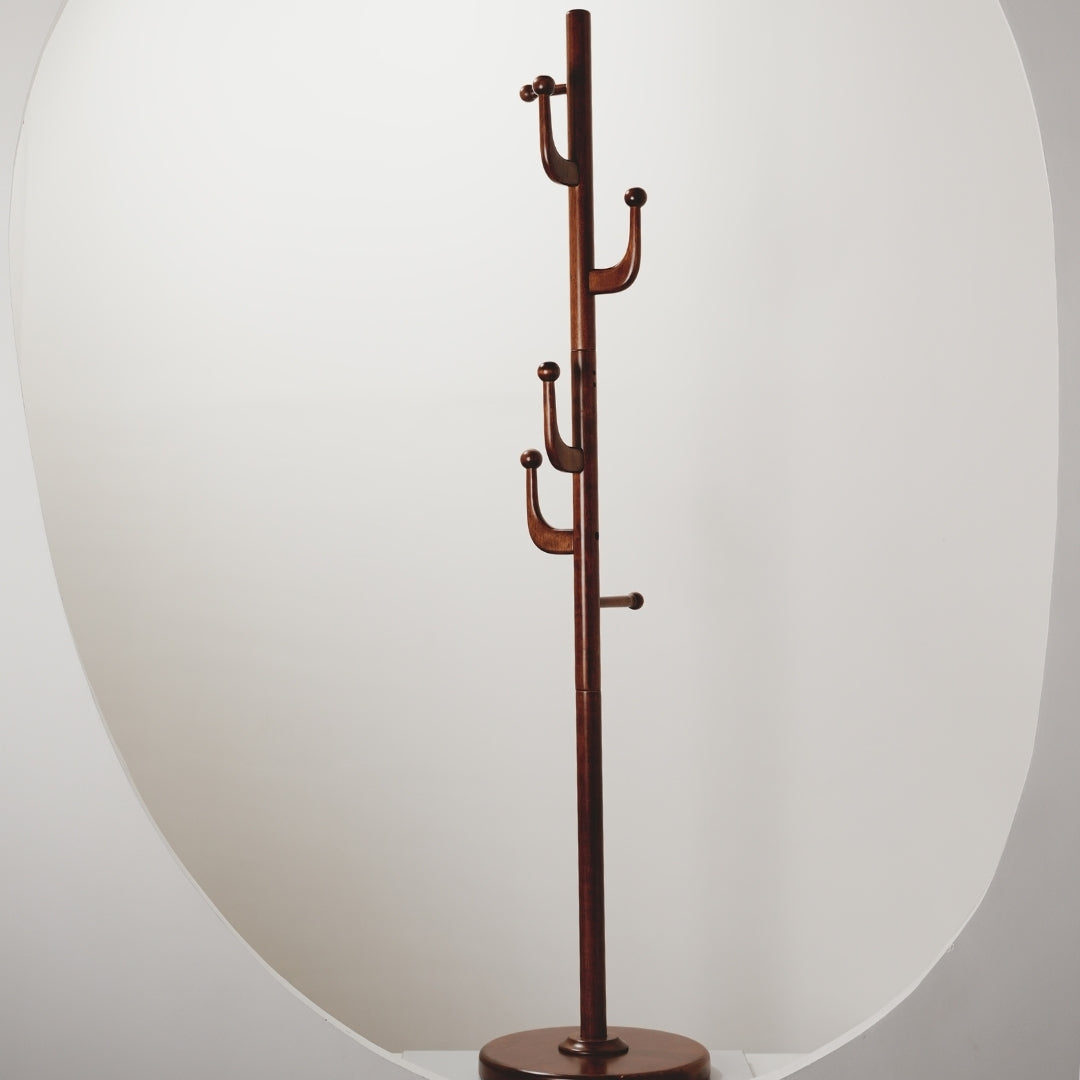 Brie Wooden Clothes Hanging Stand - Fixturic