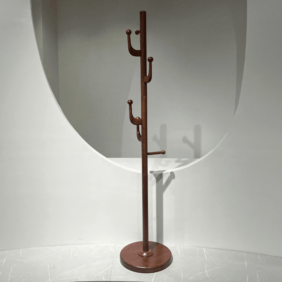 Brie Wooden Clothes Hanging Stand - Fixturic