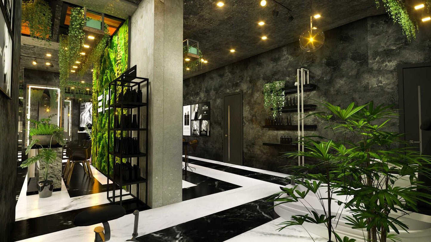 Project Green Salon - Fixturic