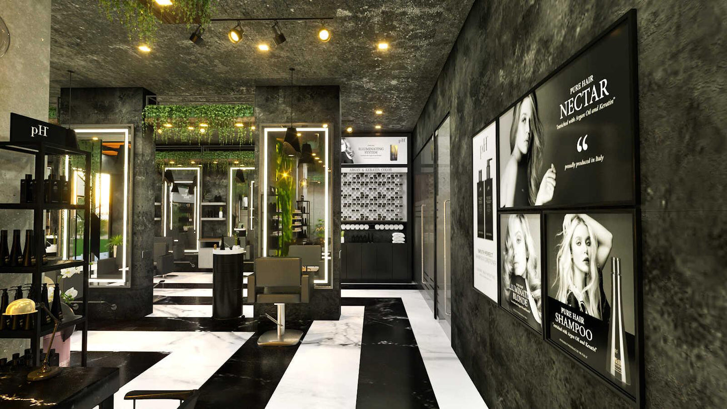 Project Green Salon - Fixturic