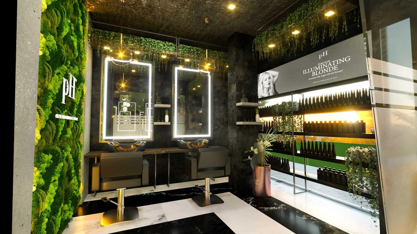 Project Green Salon - Fixturic
