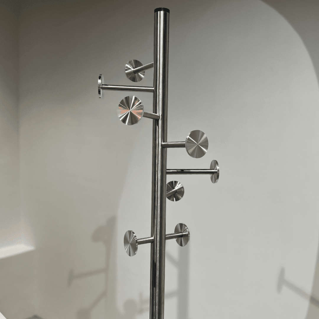 Stel Multi Hook Coat Stand - Fixturic