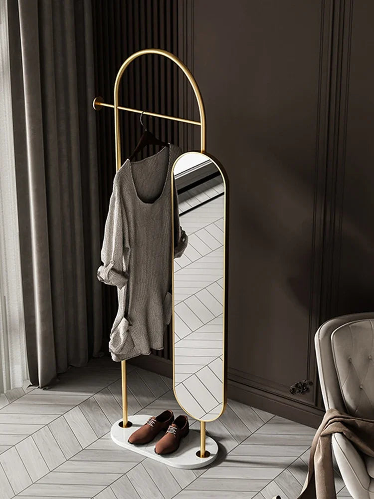 Antila Clothes Hanging Stand with Mirror