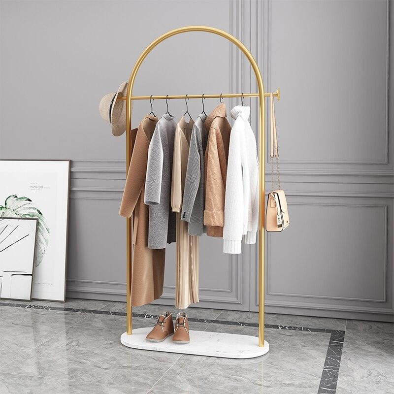 Arch Clothes Rack Gold - Main Image