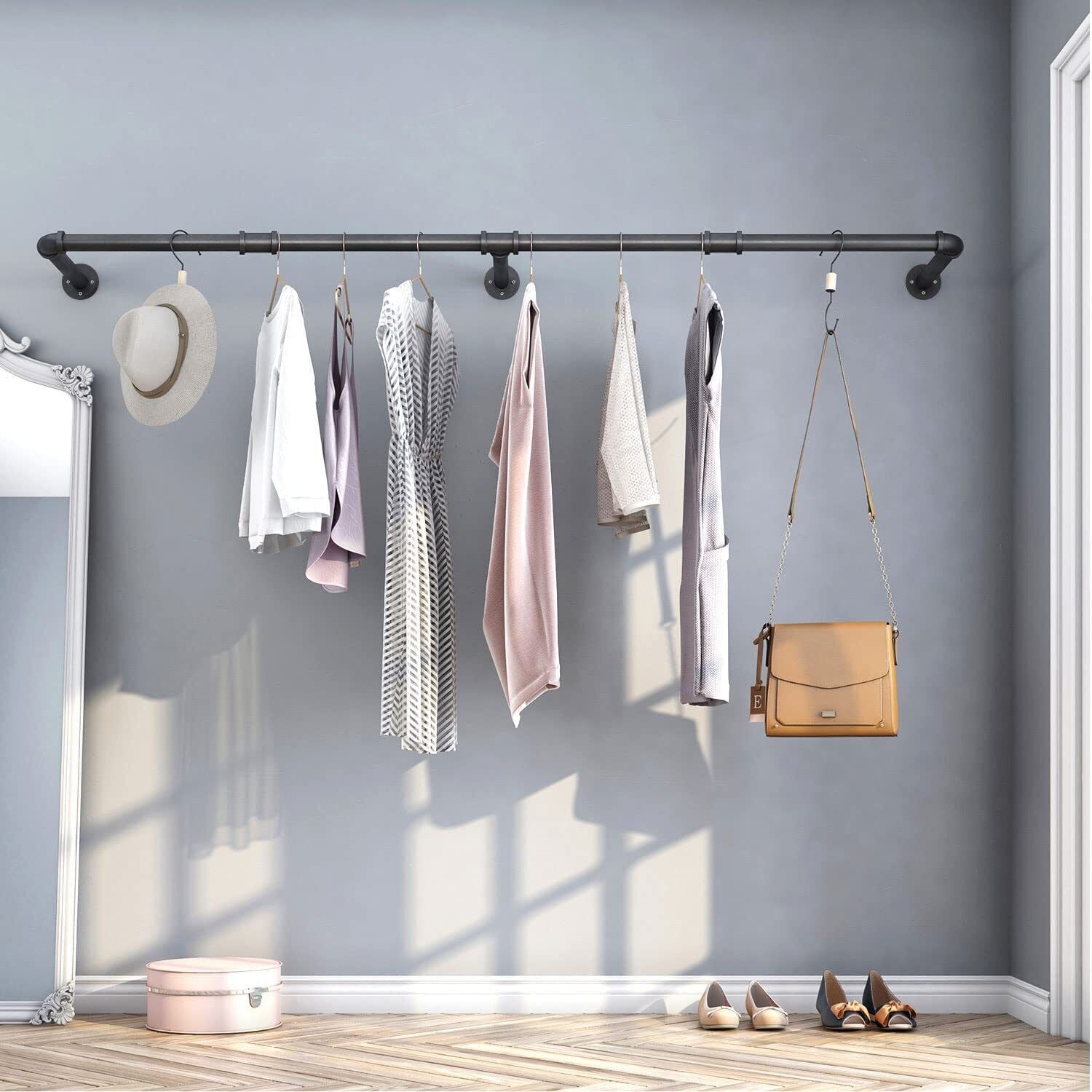 Birch Clothes Rail | Display Racks and Rails by Fixturic