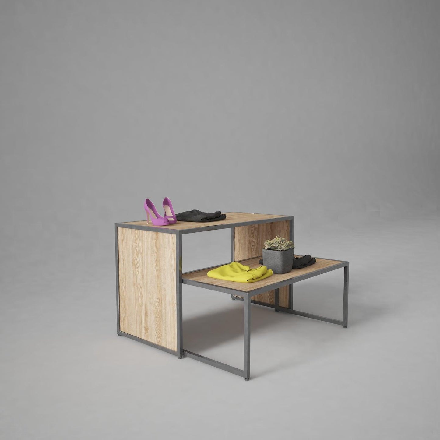 Nesting table with one small table - Fixturic