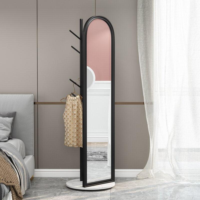 Nordic Mirror Clothes Rack | Premium Clothes Hanging Stand – Fixturic