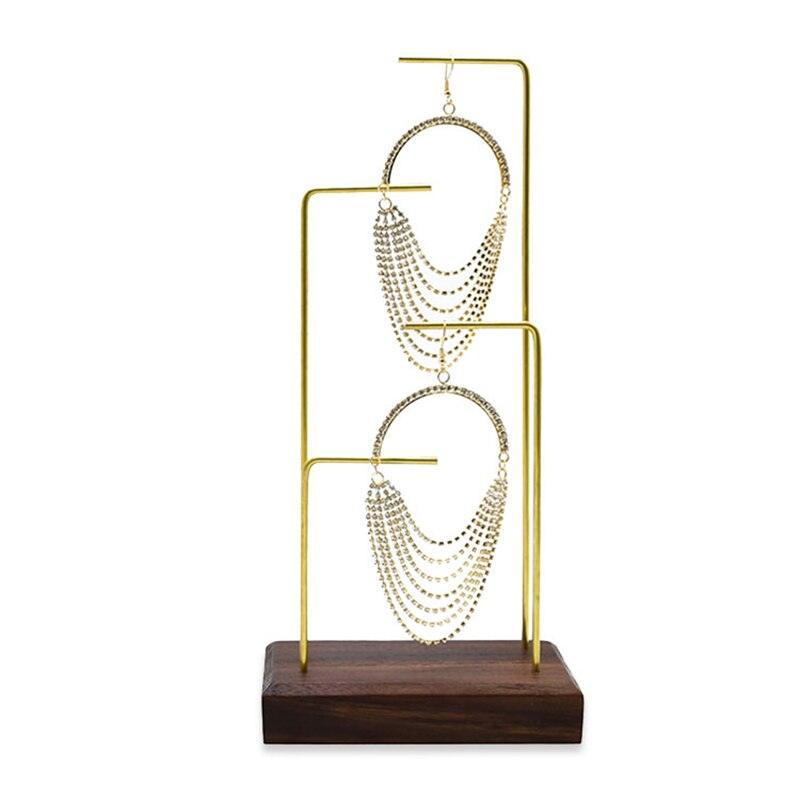 Forte Black Sliver Earring Rack Metal Rectangle Earring Jewellery Display  Stand - China Earring Stand and Metal Jewelry Display Stand price |  Made-in-China.com