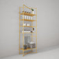 Single Display Rack Shelving System - Slim - Fixturic